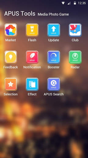Glass theme for APUS screenshot 3