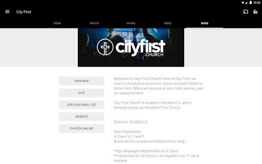 City First Church screenshot 9