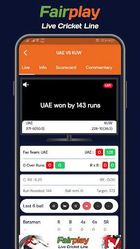 Fairplay Live Cricket Line screenshot 3