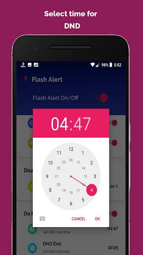 Flash Alert on Call - Flashlight blinking screenshot 6