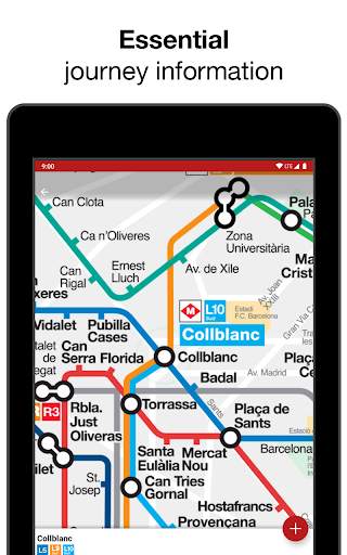 Barcelona Metro - TMB map and route planner screenshot 8