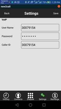 New2call screenshot 3