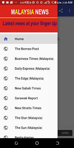 Malaysia News screenshot 1