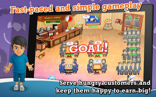 Lunch Rush HD Restaurant Games screenshot 8
