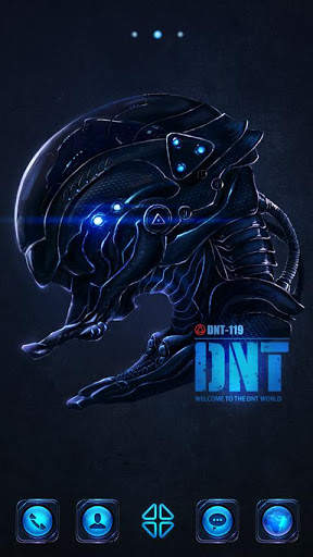DNT Robot GO Launcher Theme screenshot 1