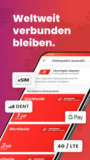 DENT: eSIM weltweit nutzen screenshot 2
