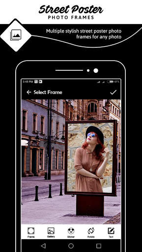 Street Poster Photo Frames screenshot 1