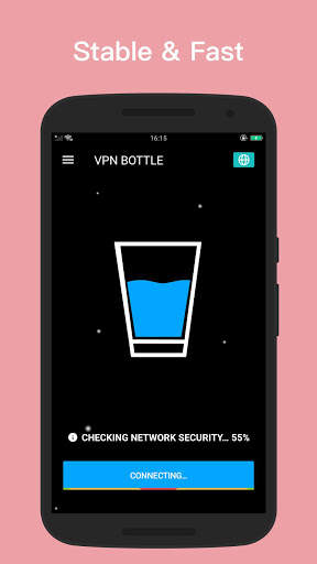 VPN BOTTLE Free Security Unblock Shield Proxy Free screenshot 2
