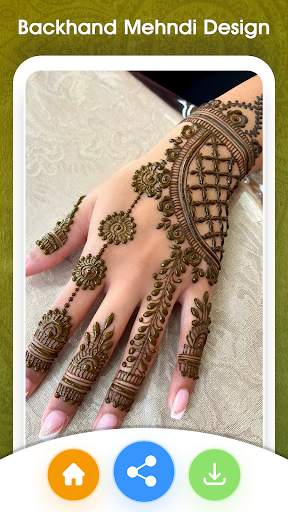 Mehndi Design App Offline скриншот 3