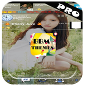 Tema bbm transparant icon