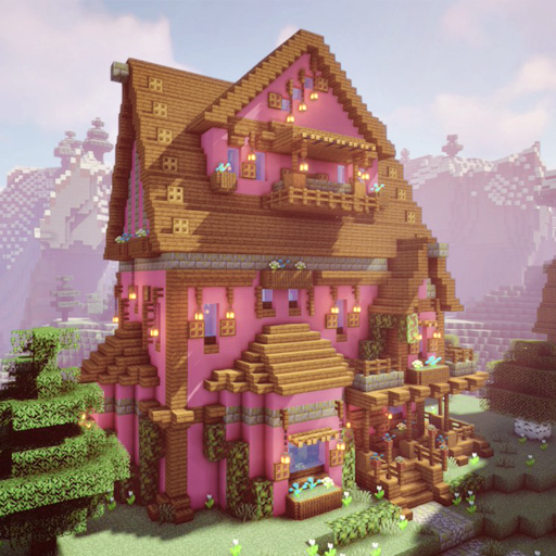 Pink House For Minecraft icon