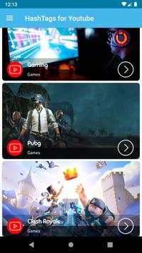 HashTags for Youtube - Best Tending HashTags screenshot 2