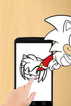 Learn To Draw :Sonic Hedgehog screenshot 1