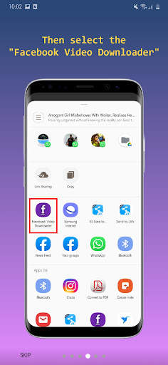 Downloader for Facebook screenshot 4