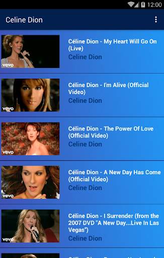 Celine Dion Popular Songs | Video Collection screenshot 4