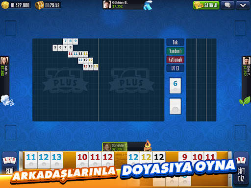 101 Yüzbir Okey Plus screenshot 11