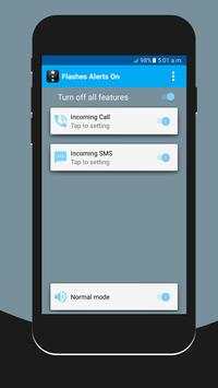 Flash Alert : Bright LED Light on Calls & Messages screenshot 1