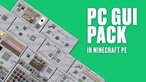 PC Gui Pack in Minecraft PE screenshot 1