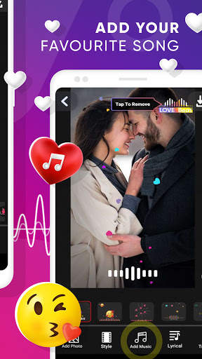 Love Beats - MBit Particle.ly Video Status Maker screenshot 5