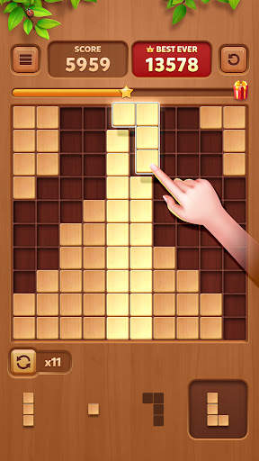 Cube Block - Woody Puzzle Game screenshot 3