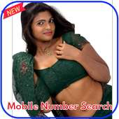 Girl mobile Number Search icon