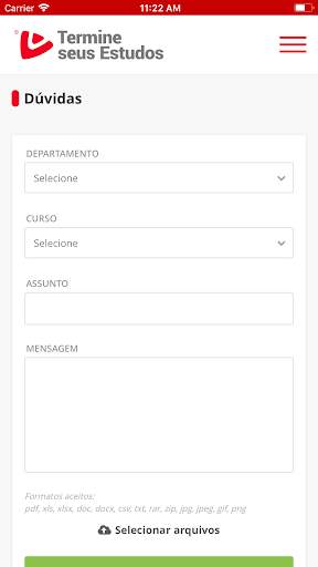 Termine seus Estudos screenshot 3