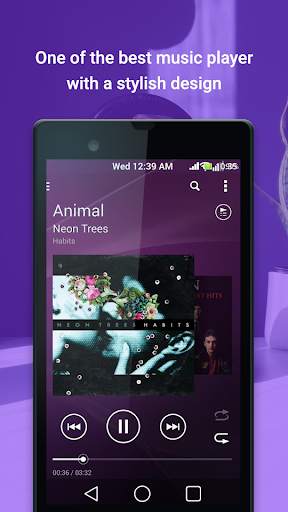 Xperia Player – Walkman Player, Sony Music Player screenshot 1