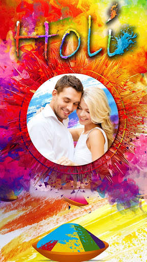 Holi Photo Editor App 2021 скриншот 1
