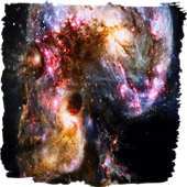 Star skull live paper icon