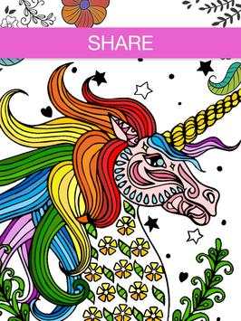 Unicorn Coloring Book 3D screenshot 8