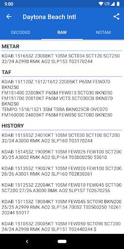 Avia Weather - METAR & TAF screenshot 3