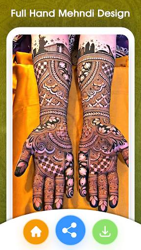 Mehndi Design App Offline скриншот 7