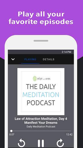 Podcasts Home screenshot 1