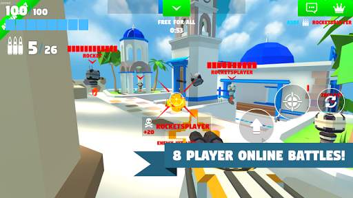 Rocket Shock 3D - Beta screenshot 1