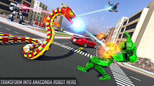 Anaconda Robot Car Transform screenshot 4