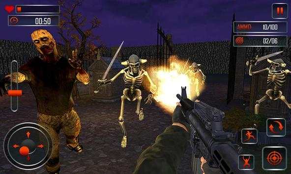 menembak zombie survival perbatasan screenshot 1