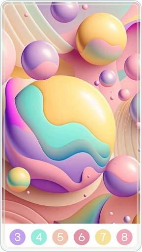 Candy Color by Number screenshot 4