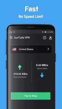 Surf Safe VPN screenshot 2