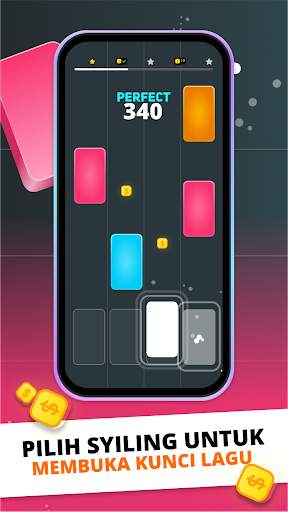 Infinite Tiles: EDM & Piano screenshot 3