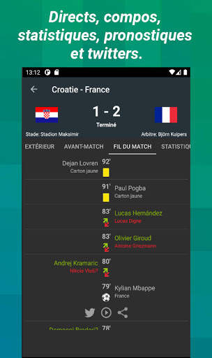 Liga - Résultats de Football screenshot 6
