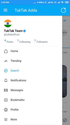 TukTak Adda - Koo App India Social Media Koo App screenshot 4