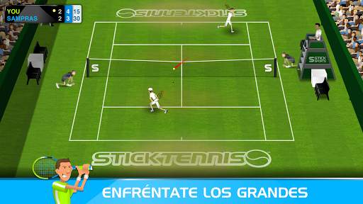 Stick Tennis screenshot 2