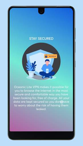 Oceanic Lite VPN - Free VPN Proxy & Unlimited screenshot 1