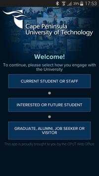 CPUT Mobile screenshot 1
