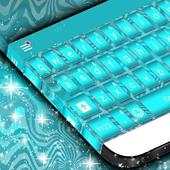 Cyan Keyboard Theme 1.279.13.88