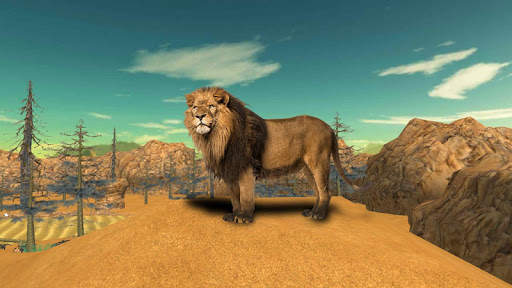 Angry Lion Jungle Attack स्क्रीनशॉट 3