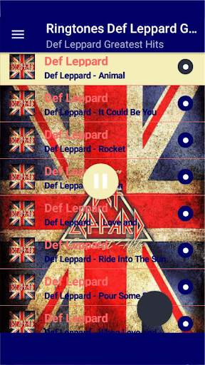 Ringtones Def Leppard Greatest Hits screenshot 3