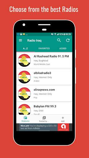 Radio Iraq 📻🇮🇶 Iraqi Music & News Radio screenshot 1