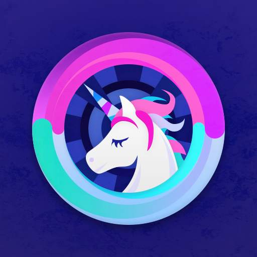 Unicorn Roundies - Free Launcher Theme 5.8