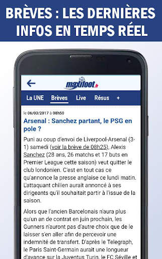 Mercato foot par Maxifoot screenshot 4